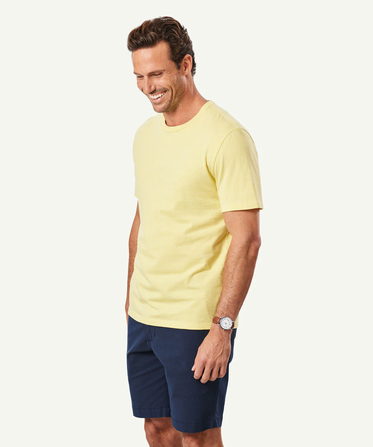 Basic Crew T-shirt - Citrus - Image 5