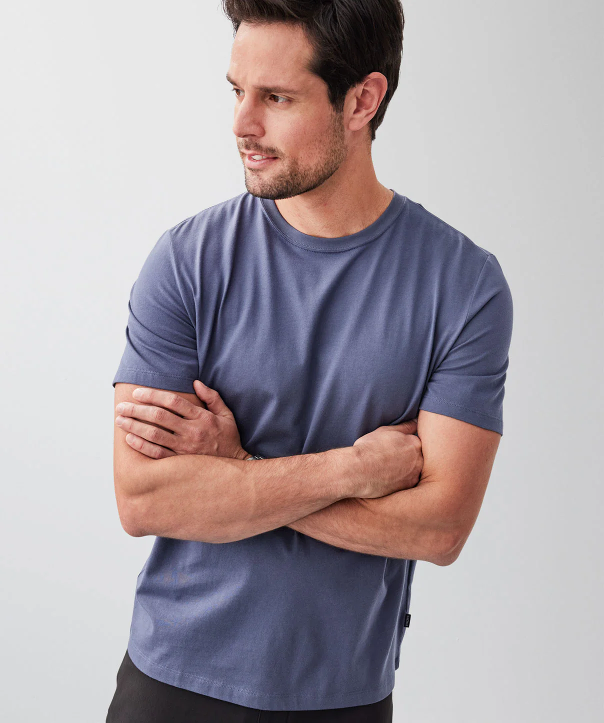 Basic Crew T-shirt - Slate - Image 3