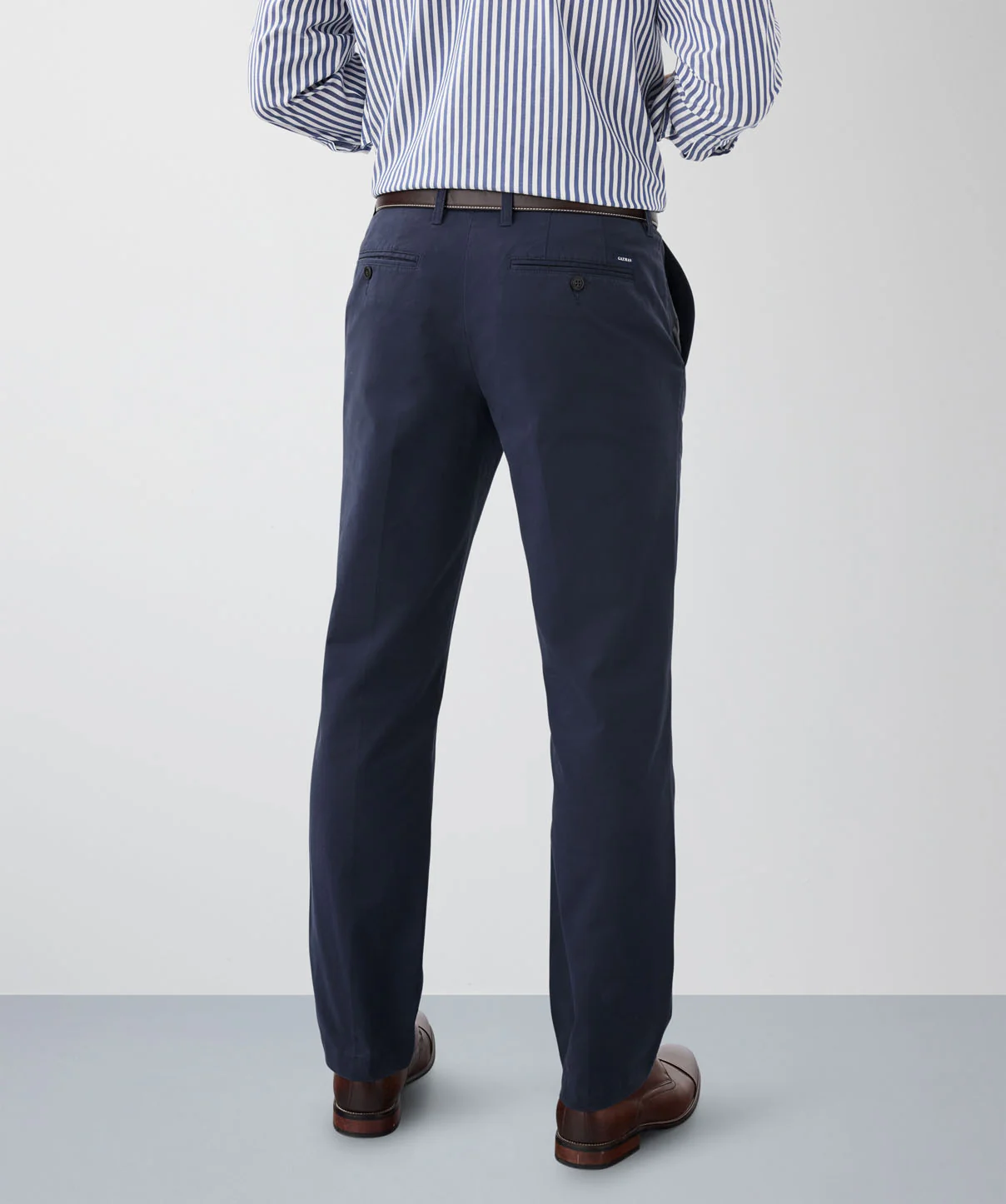 Comfort Chino Pants - Navy - Image 3