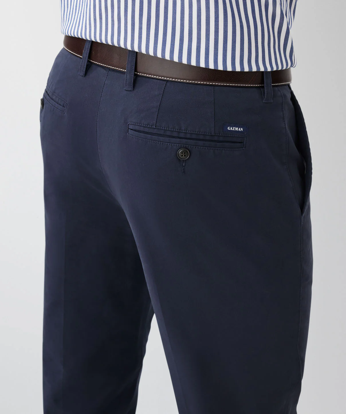 Comfort Chino Pants - Navy - Image 4