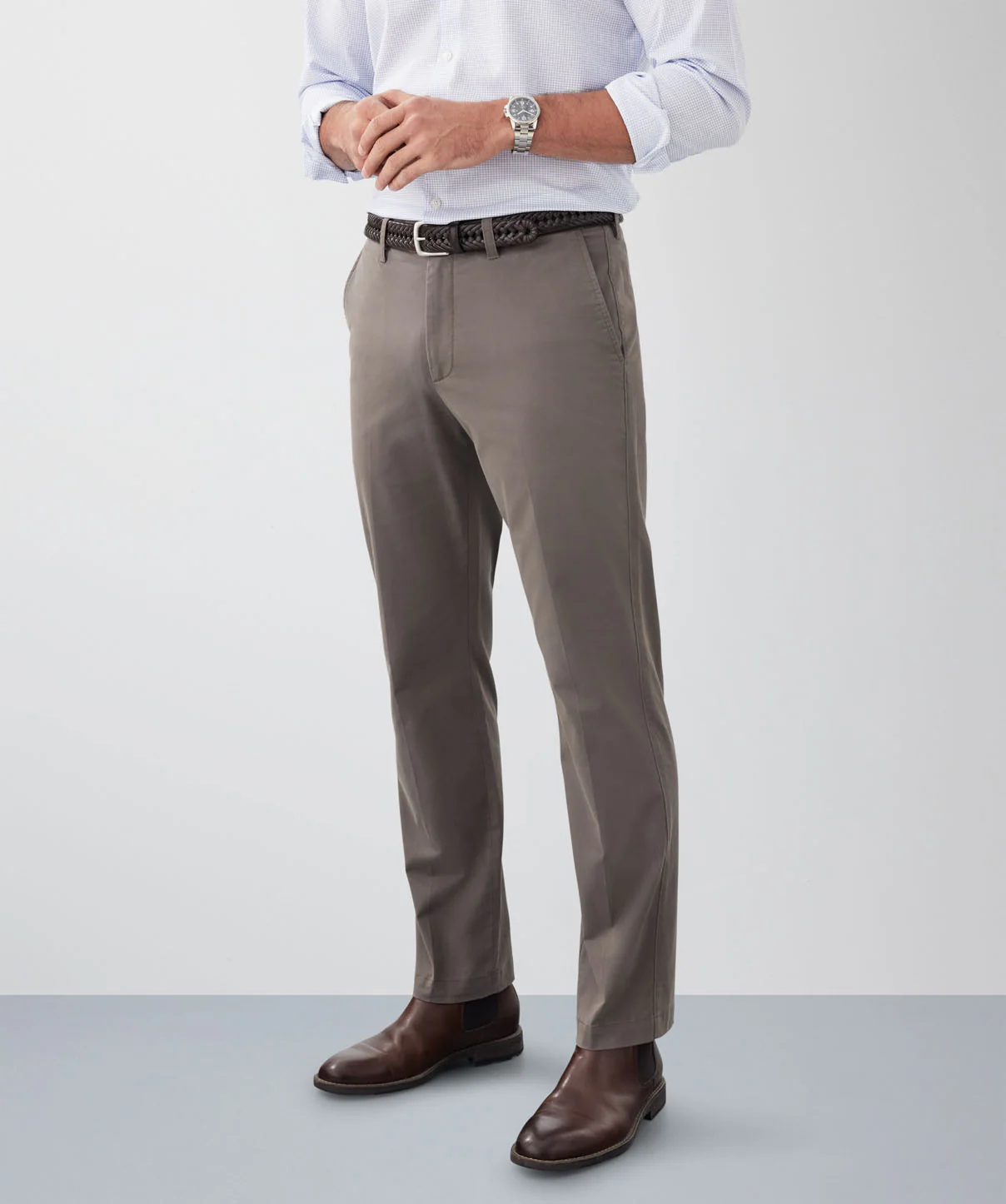 Comfort Chino Pants - Walnut - Image 6