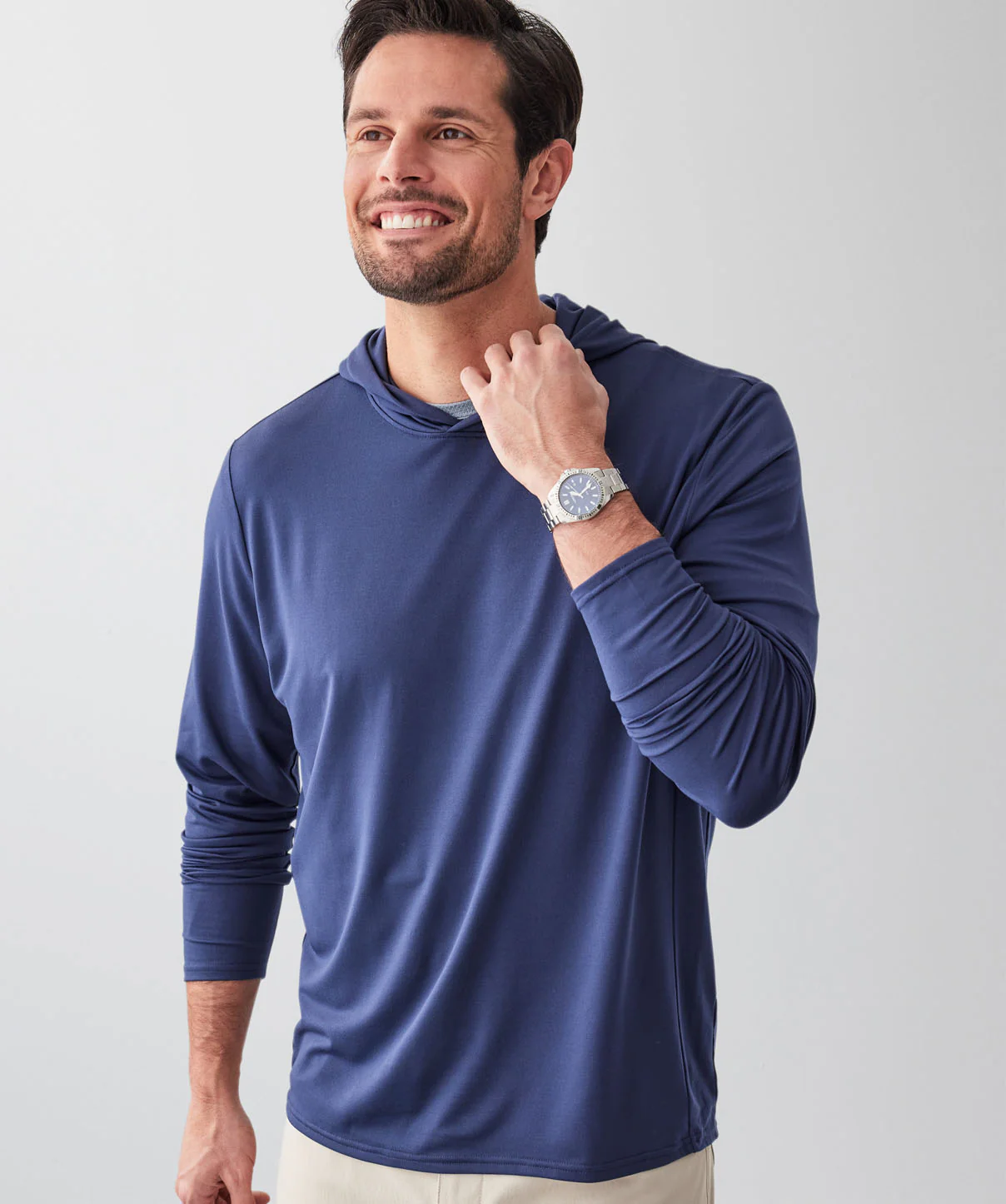 GAZFLEX Pullover Hoodie - Navy - Image 3