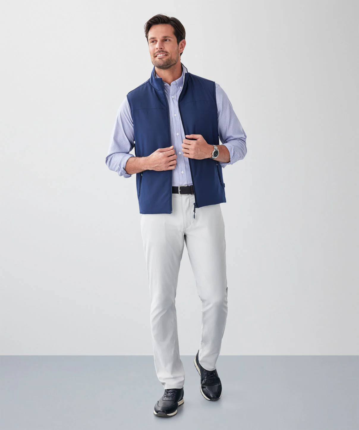 GAZFLEX Reversible Vest - Navy - Image 3