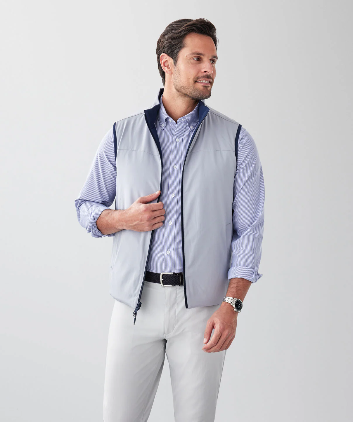 GAZFLEX Reversible Vest - Navy - Image 5