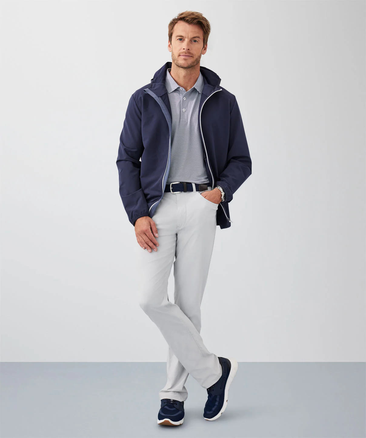 GAZFLEX Tech Hoodie - Navy - Image 4