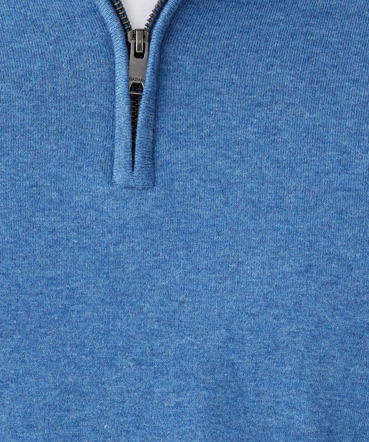 High Flex Half Zip Knit - Blue - Image 6