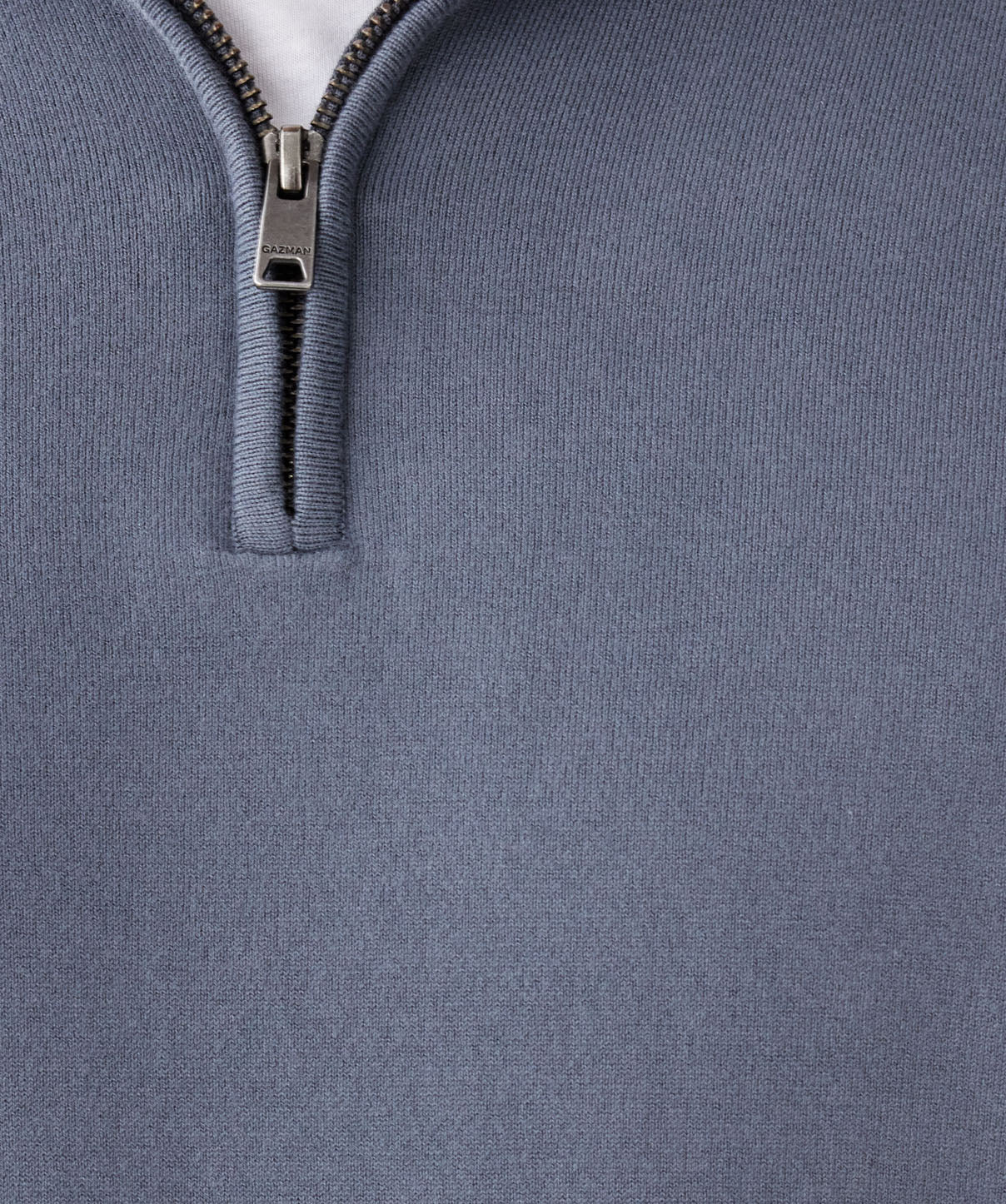 High Flex Half Zip Knit - Mid Grey - Image 6