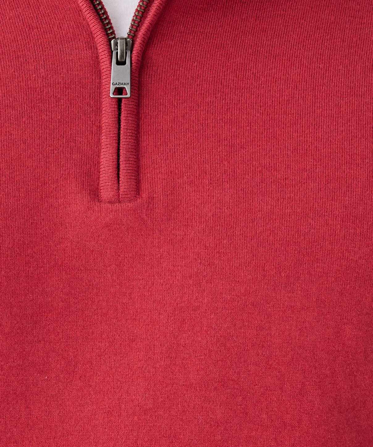 High Flex Half Zip Knit - Red - Image 6