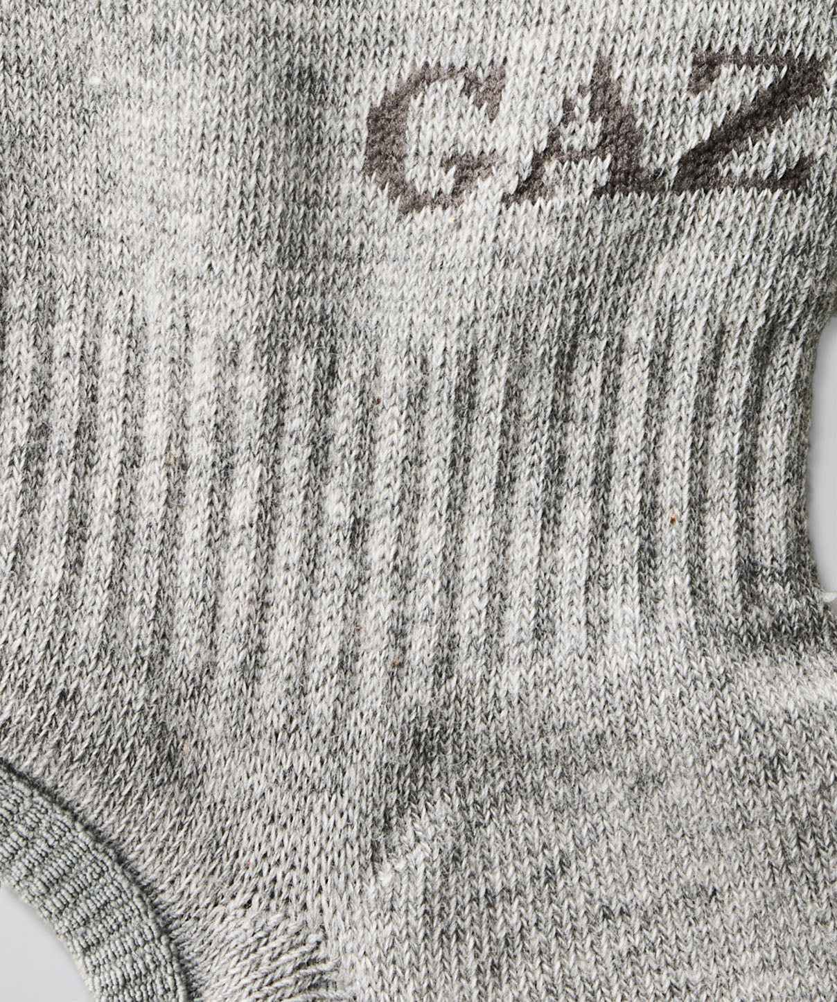 Invisible Ankle Sock - Grey Marle - Image 3