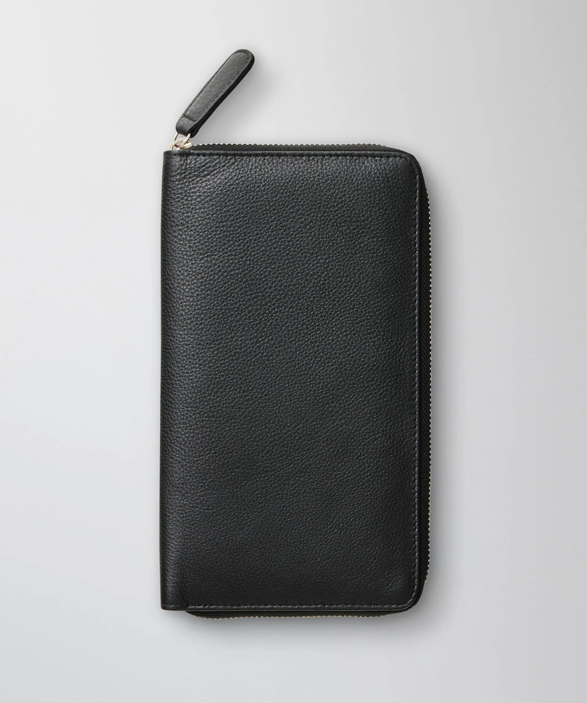 Leather Travel Wallet - Black - Image 5