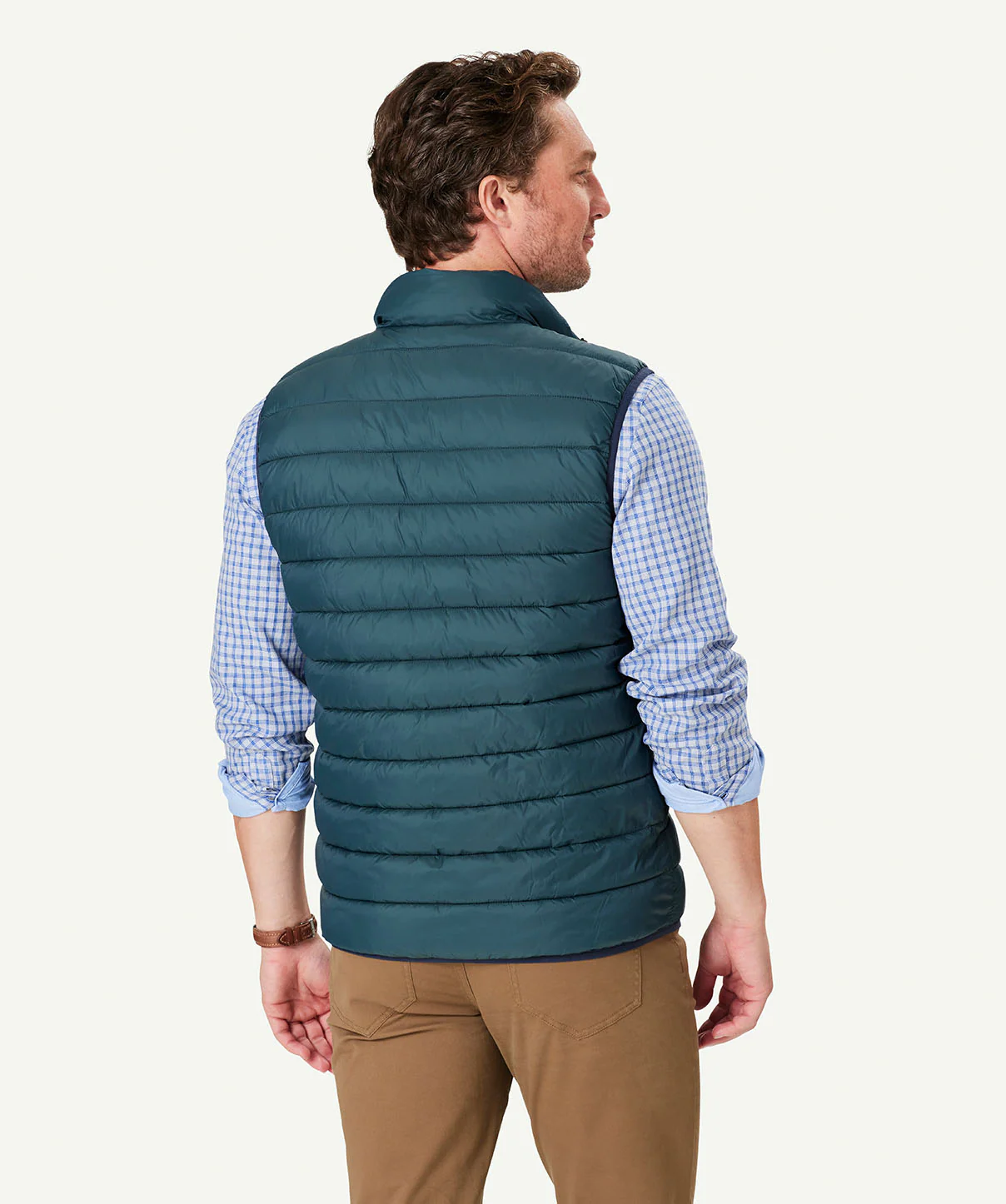 Lightweight Puffer Vest - Forest - Image 3