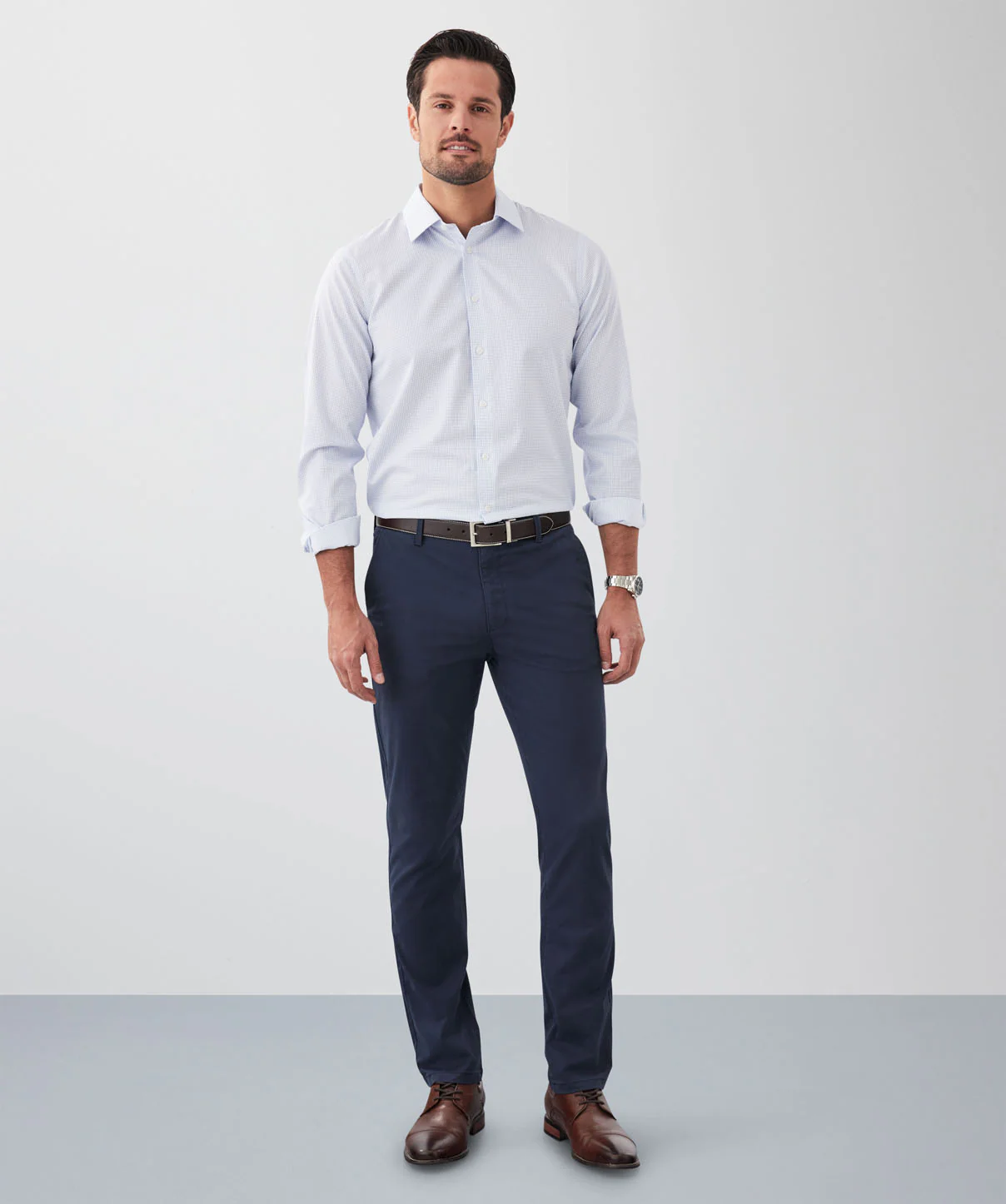 Modern Chino Pants - Navy - Image 5