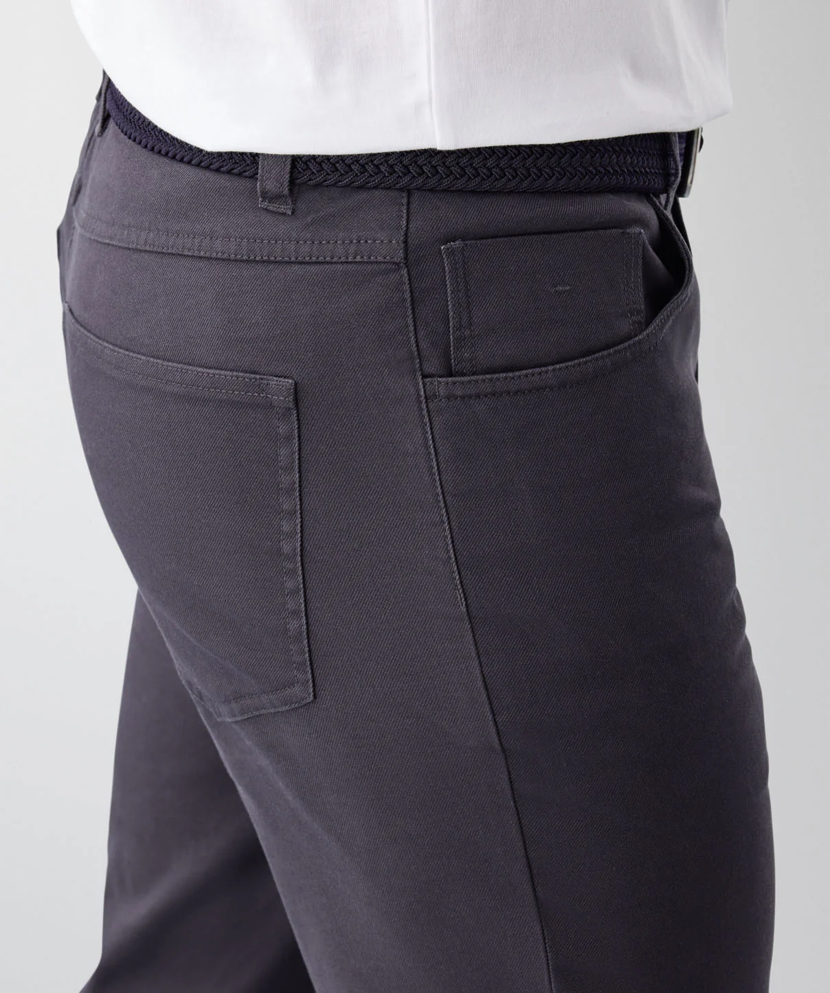 Modern Stretch 5 Pocket Pants - Charcoal - Image 3