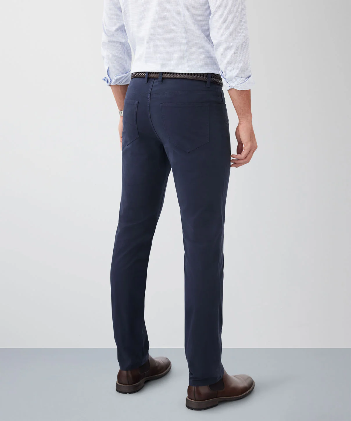 Modern Stretch 5 Pocket Pants - Navy - Image 3