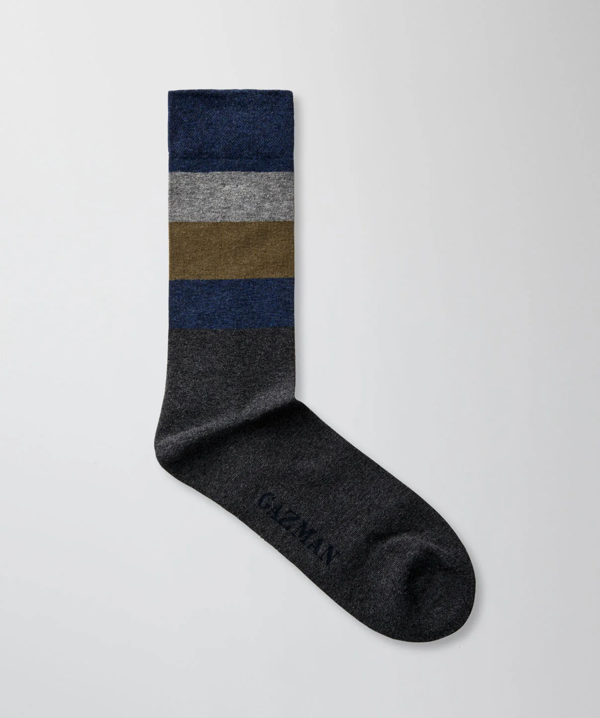 Non Tight Cushion Block Sock - Khaki - Image 4