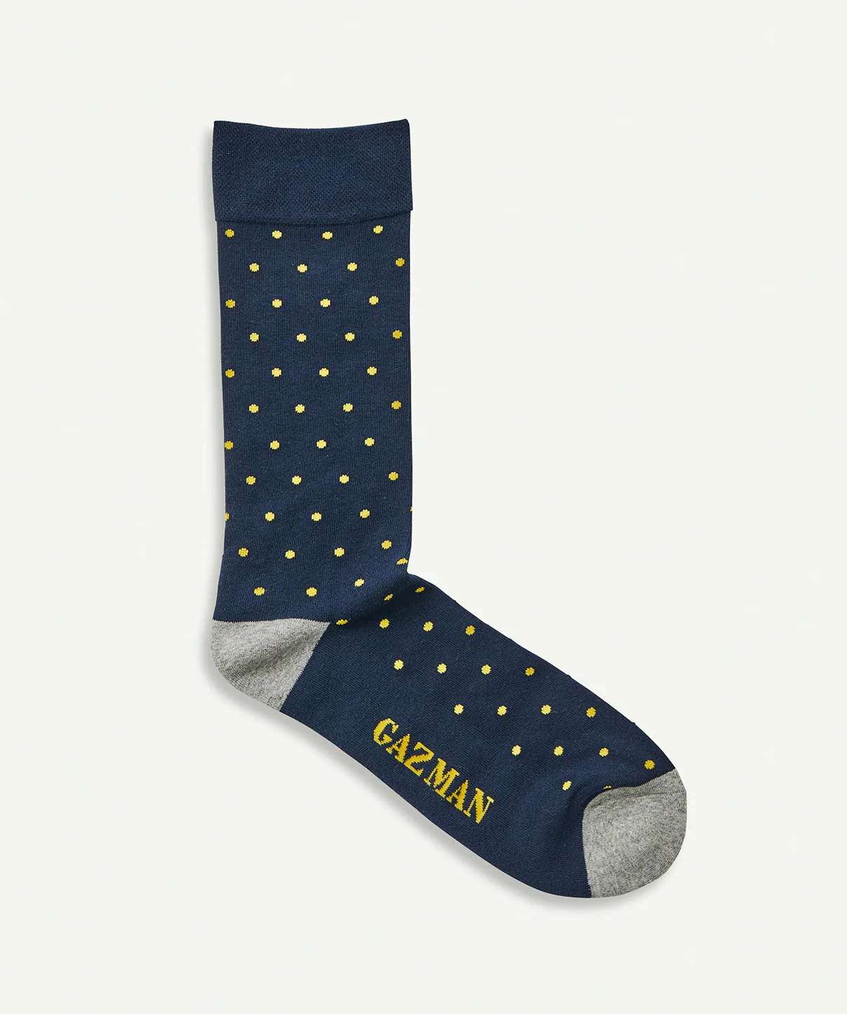 Non Tight Cushion Dot Sock - Navy - Image 4
