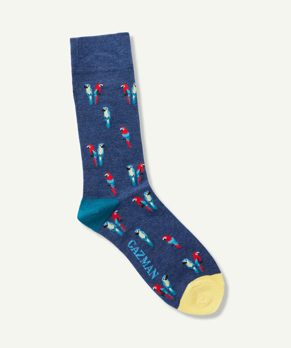Non Tight Parrot Sock - Denim - Image 4