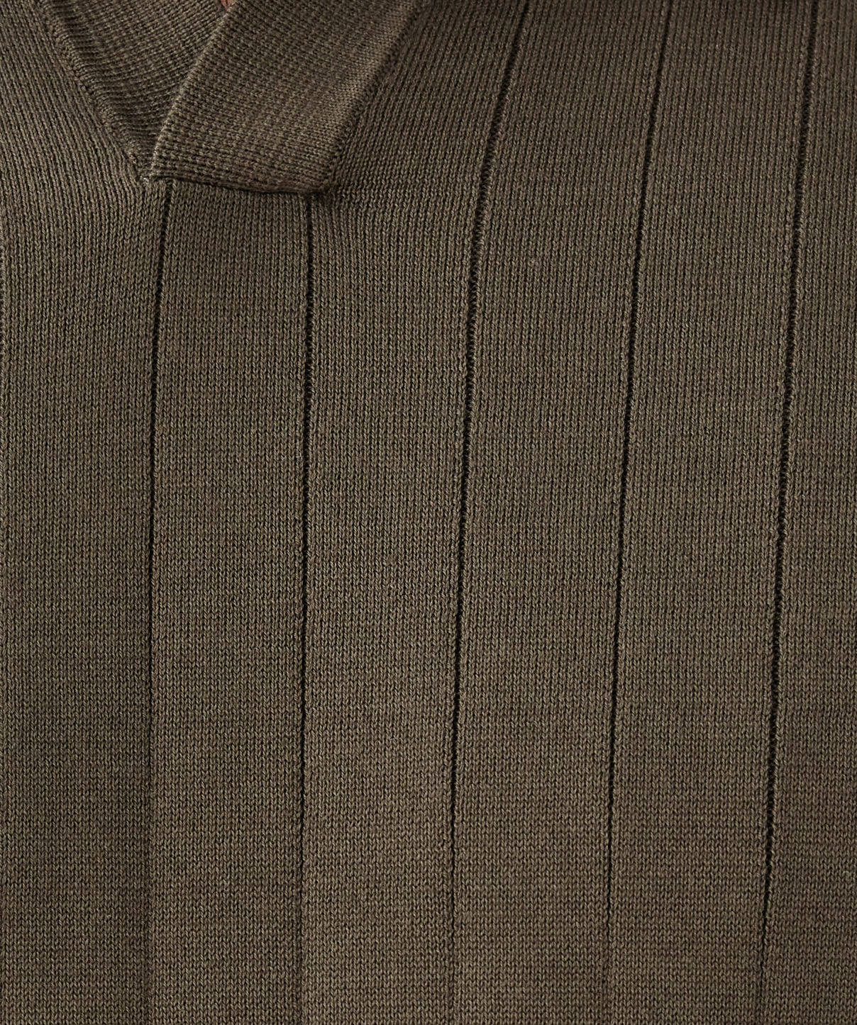 Resort Collar Polo - Dark Olive - Image 6