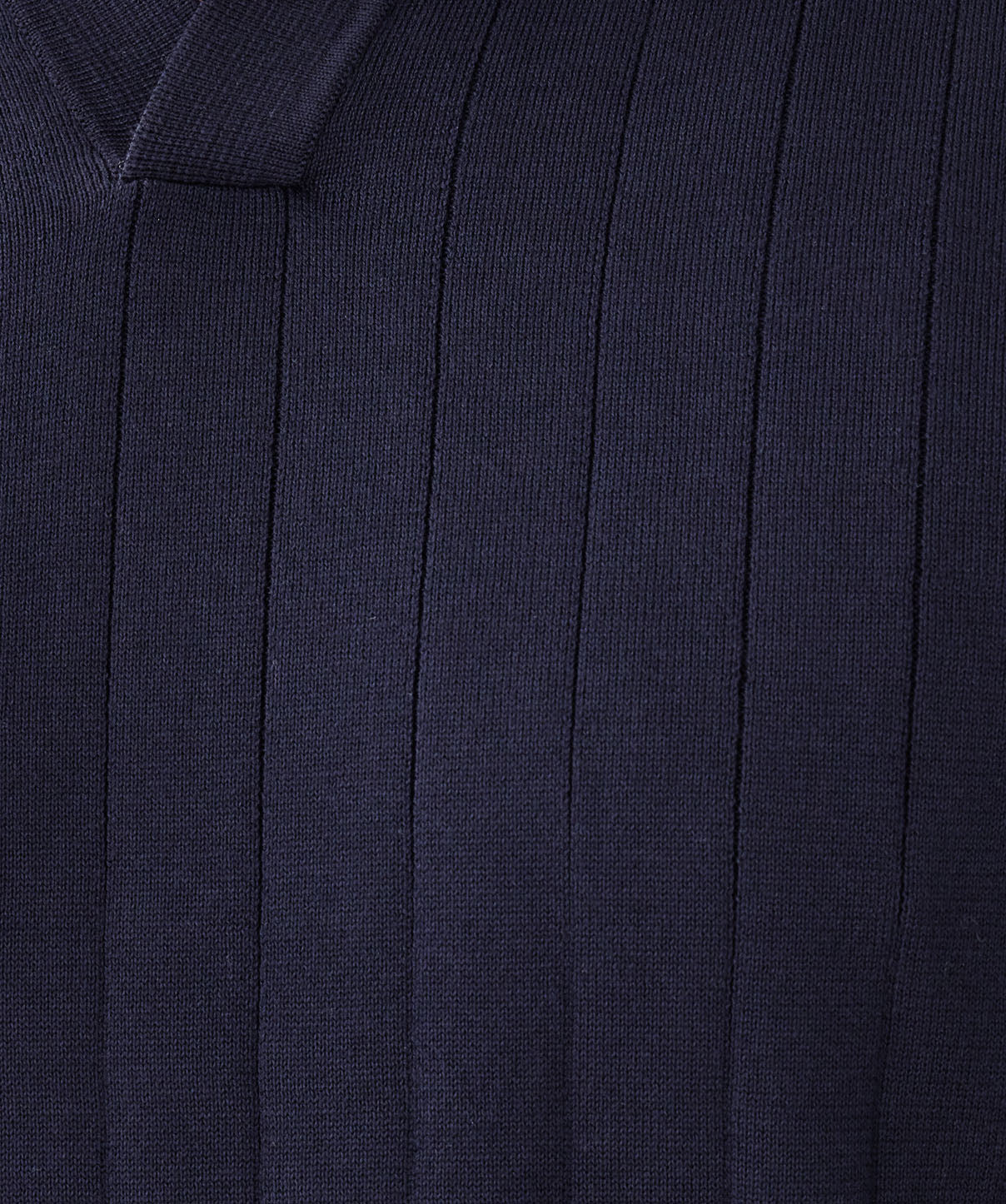 Resort Collar Polo - Navy - Image 6