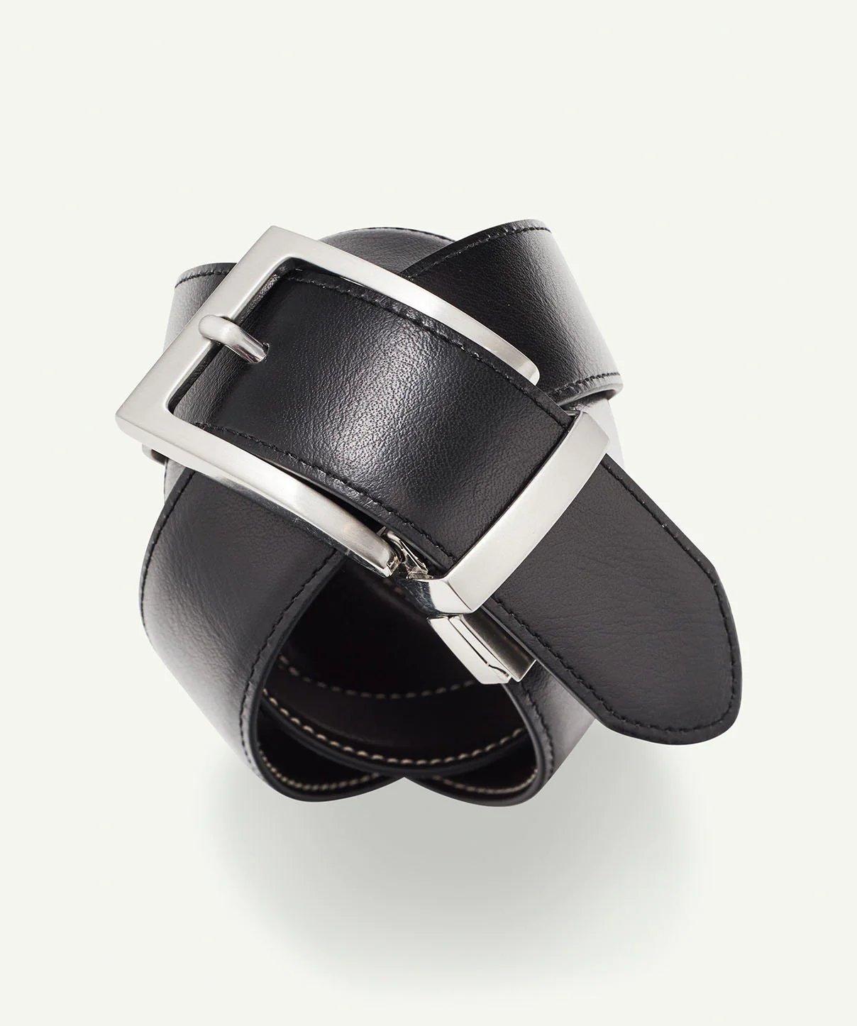 Reversible Leather Belt - Black/Brown - Image 4