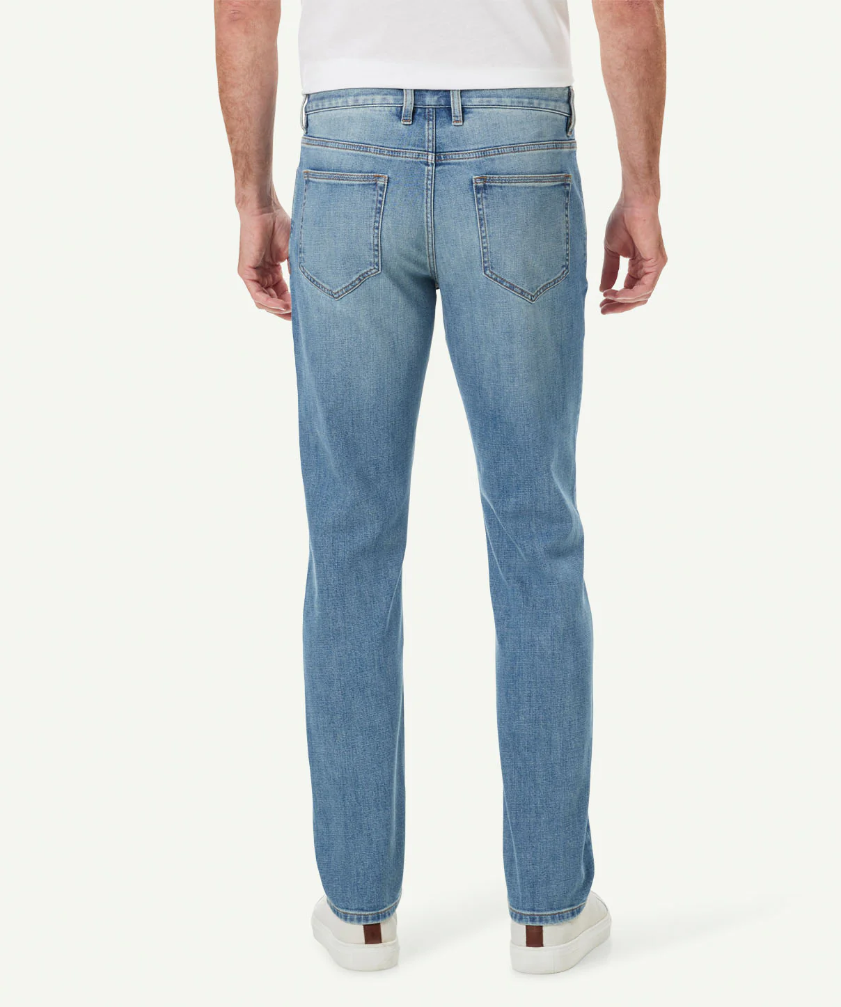 Selwyn Straight Fit Jean - Washed Indigo - Image 3
