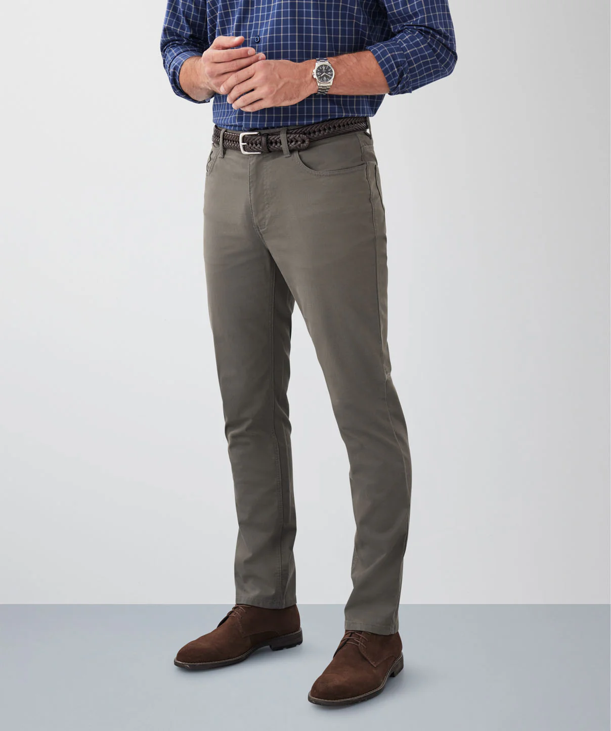 Stretch Bedford Cord Pants - Jeep - Image 6