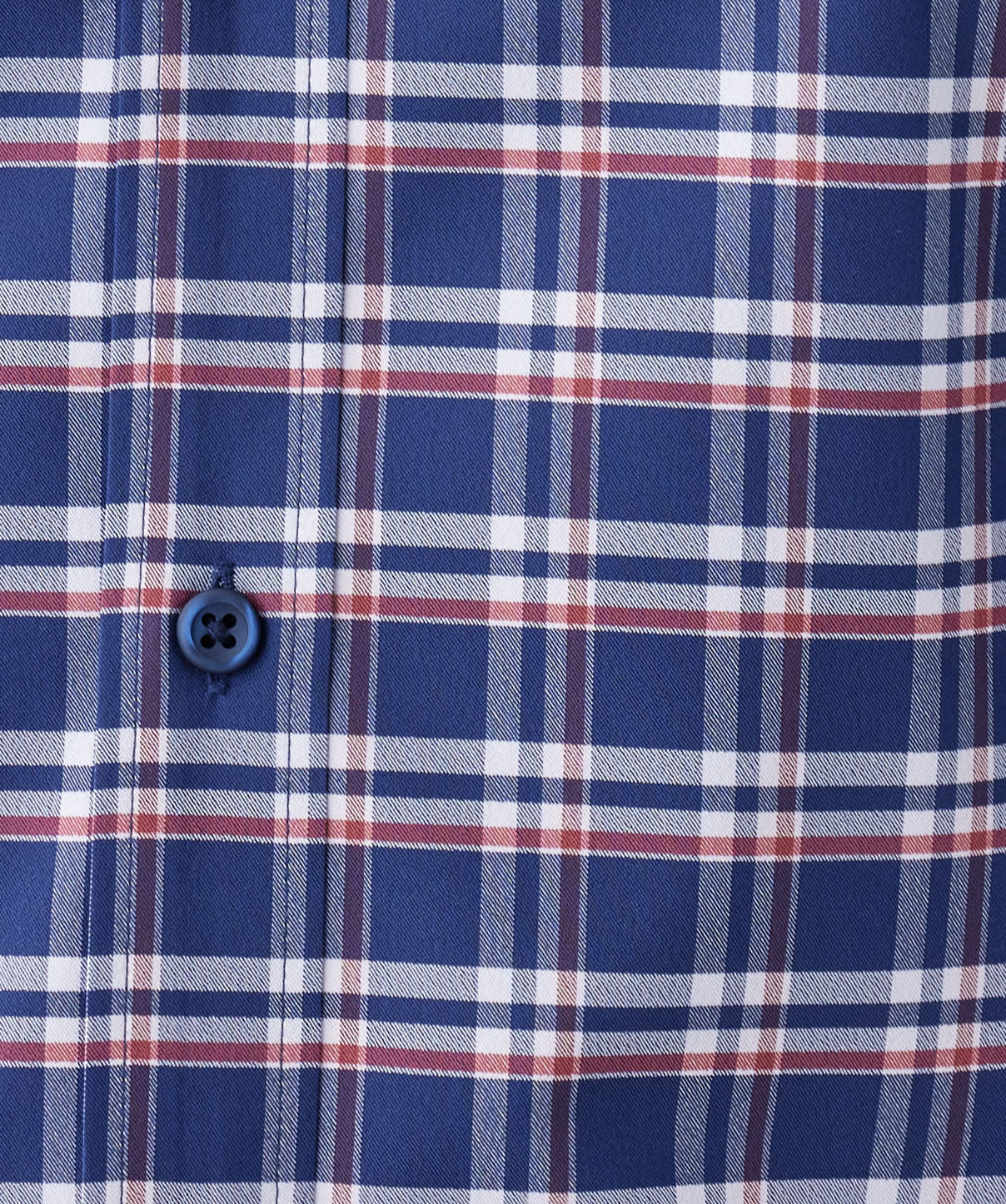 Tailored Fit GAZFLEX Performance Multi Check Long Sleeve Shirt - Navy - Image 6